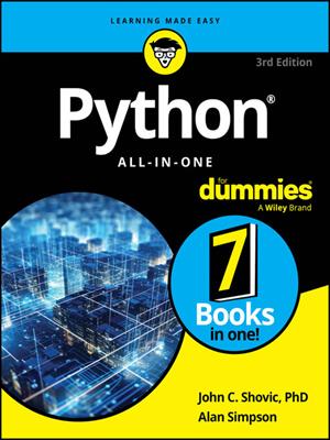 Python all-in-one for dummies [electronic resource]. John C Shovic. 