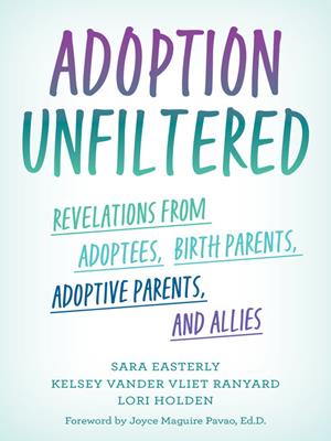 Adoption unfiltered [electronic resource] : Revelations from adoptees, birth parents, adoptive parents, and allies. Sara Easterly. 