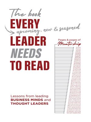 The book every leader needs to read  : Pages & pages of mentorship. 48 Authors. 