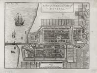 A plan of the city and castle of Batavia