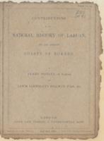 Contributions to the natural history of Labuan, and the adjacent coasts of Borneo