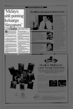 'Melayu ahli penting keluarga Singapura'
