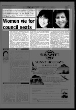 Women vie for council seats