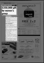 $350,000 gift for women's group