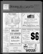 Page 1 Advertisements Column 1