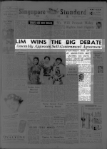 LIM WINS THE BIG DEBATE
