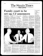 Family court to be set up, CJ announces