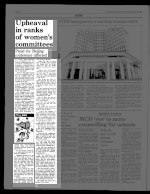 Upheaval in ranks of women’s committees