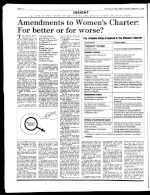 Amendments to Women’s Charter: For better or for worse?