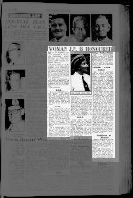 WOMAN J.P. IS HONOURED