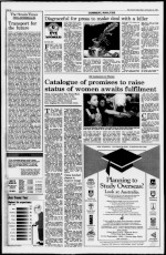 Catalogue of promises to raise status of women awaits fulfilment