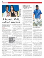 A frantic SMS, a dead woman